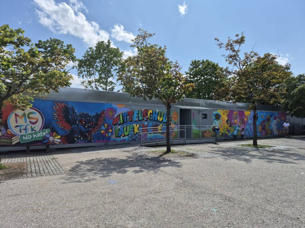 Graffitiprojekt Pausenhof 2026