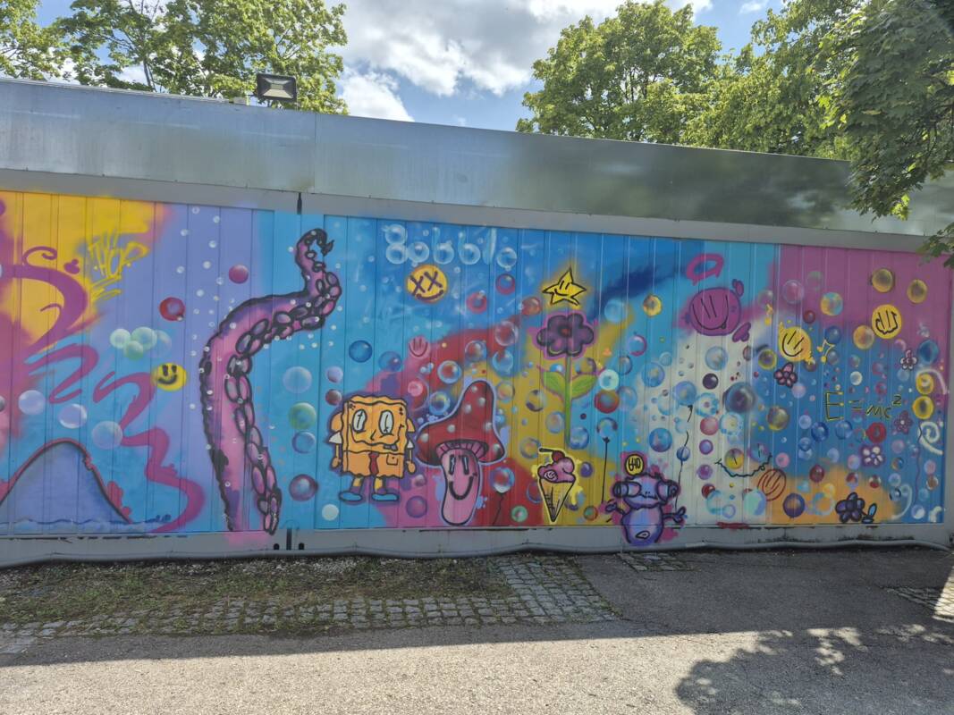 Graffitiprojekt Pausenhof 2026